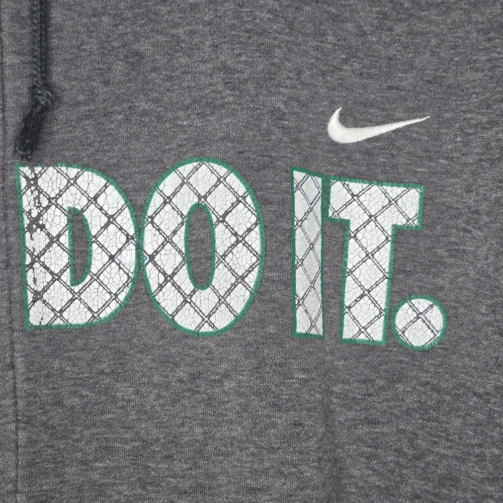 Nike Mens Retro Athletic Just Do It Hoodie Full Zip Sweat Jacket Size XL
